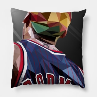 RODZILLA / LOW POLY ILLUSTRATION Pillow