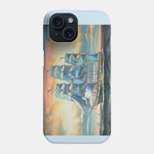 Braque in the Sunset Phone Case