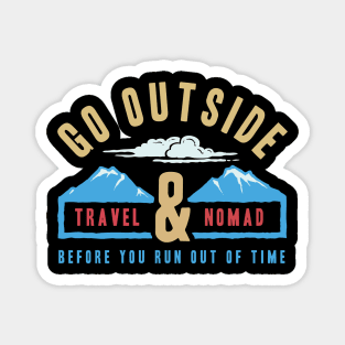 Travel And Nomad Magnet