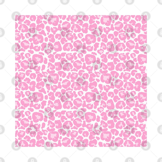 Pastel Pink Leopard Print by Ecotone