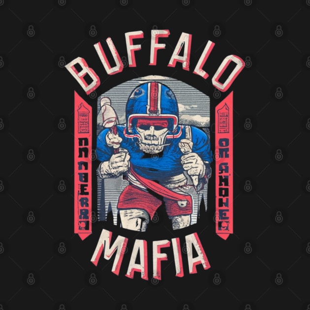 buffalo bills , buffalo mafia vector design by Nasromaystro