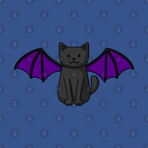 Bat Cat by Doodlecats 