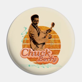 Chuck Berry \\ Retro Art Pin