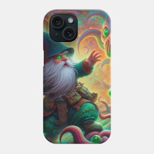 Gnome Vs Tentacled Horror Phone Case