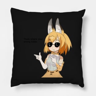 Serval Kiddo Pillow