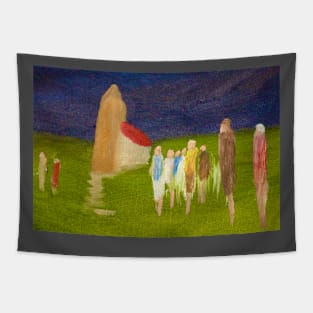 The Village Church Tapestry