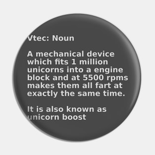 Vtec explanation MCM Pin