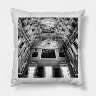 Museo Archeologico Nazionale Di Napoli - Black and White Pillow