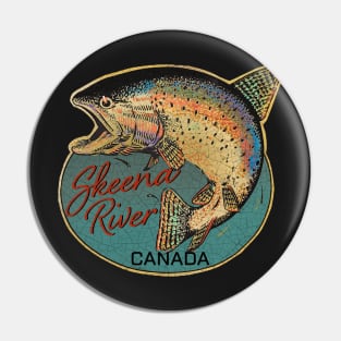 Skeena River BC Canada Pin