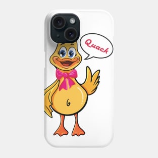 ducky the duck Phone Case