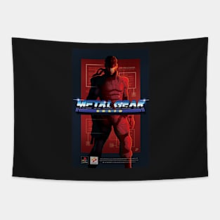 Original Metal Gear Solid "Snake" Retro Poster Tapestry