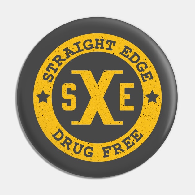 Straight Edge Pin by SunsetSurf