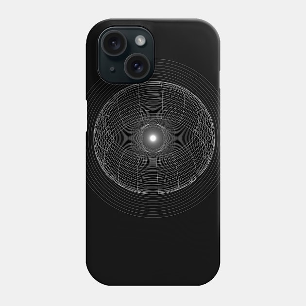 white hole Phone Case by Menelia