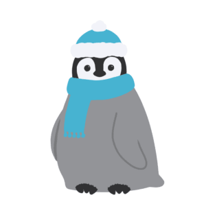 Winter Baby Penguin T-Shirt