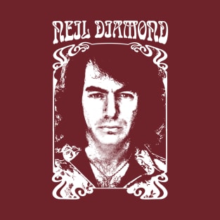 Neil Diamond /// Retro 1970s Fan Design T-Shirt