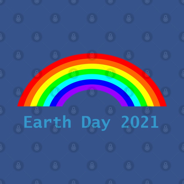 Earth Day 2021 Rainbow by ellenhenryart