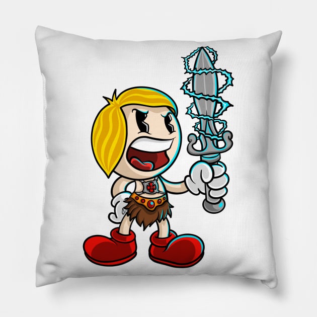 I HAVE THE POWER! Pillow by chrisnazario