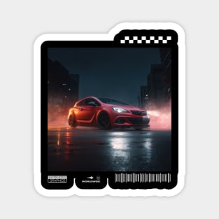 OPEL astra car Magnet