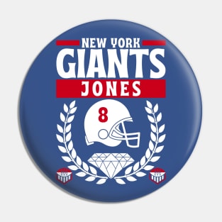 New York Giants Jones 8 Edition 2 Pin