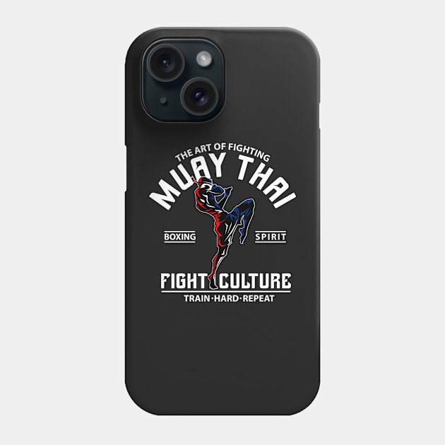 Muay Thai Phone Case by D3monic