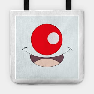 Clown mouth mask Tote