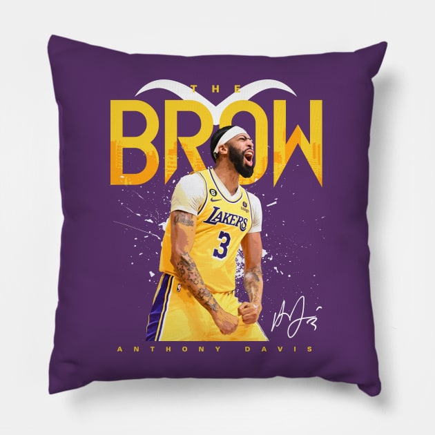 Anthony Davis Pillow by Juantamad