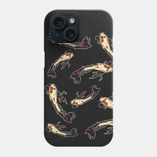 Koi Fish Pattern Phone Case