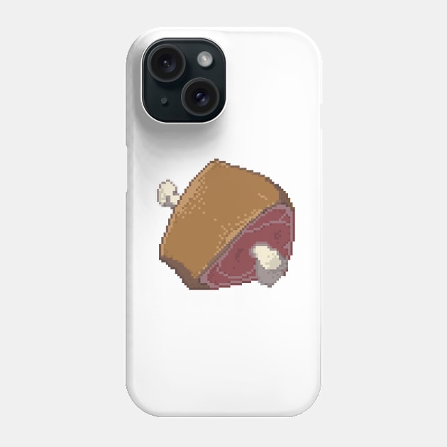 Raw gourmet meat botw Phone Case by toothy.crow