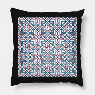 Celtic Star Cross Pattern Pillow