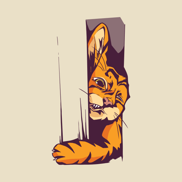 Trapped Cat by otaku_sensei6