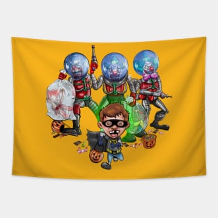 Halloween Killer Clowns Tapestry