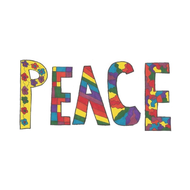 Peace: Word Art by DanielleGensler