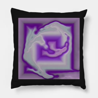 Cloudy purple Pillow