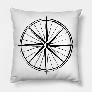 Compass Rose Pillow