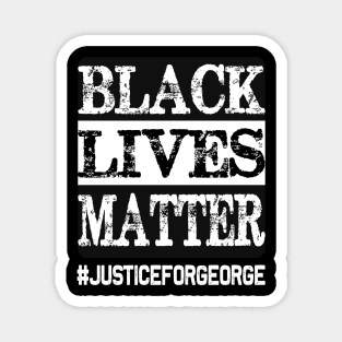 black lives matter george floyd 2020 Magnet