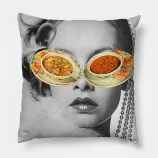 Hungry eyes Pillow