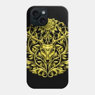 deer with nature Phone Case