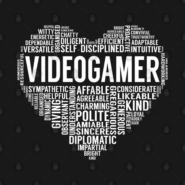 Videogamer Heart by LotusTee