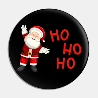 Ho Ho Ho Santa Claus Pin