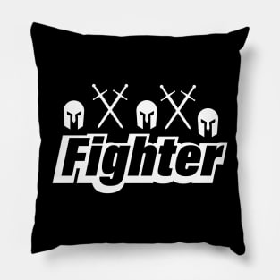 Fighter artistic fun design Pillow