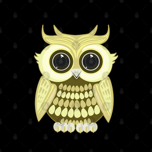 Golden Owl by adamzworld