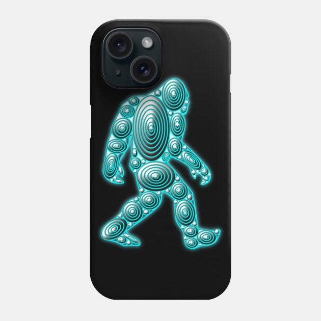 Ice Metal Sasquatch Phone Case by Shrenk