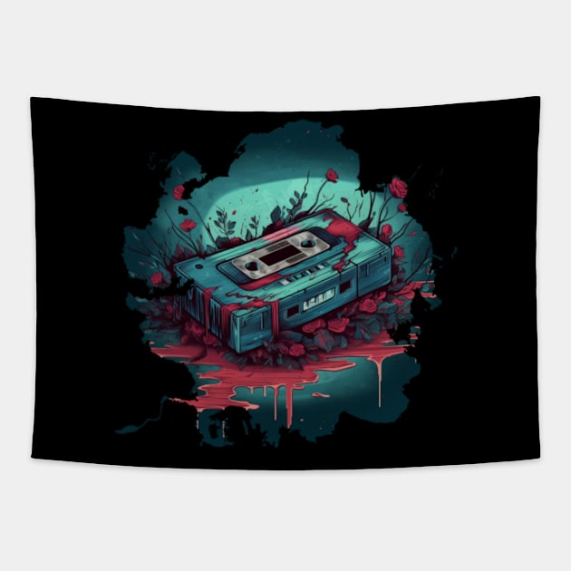 The death of the cassette tape Tapestry by Pixy Official