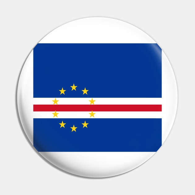 Cape Verde flag Pin by flag for all