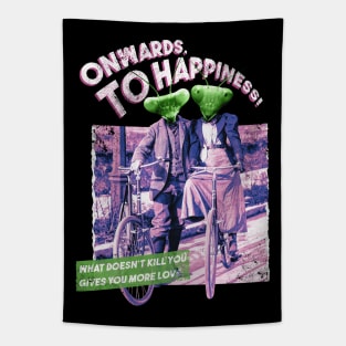 Praying Mantis Couple Funny Insect Quotes Tapestry