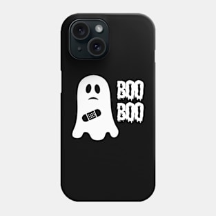 Boo boo....get it?  A ghost with a minor injury...hilarious! Phone Case