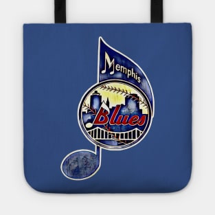 Memphis Blues Baseball Tote