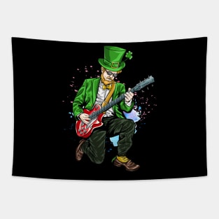 rock guitar st patrick's day Tapestry