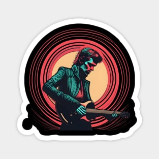 guitarist vintage Magnet