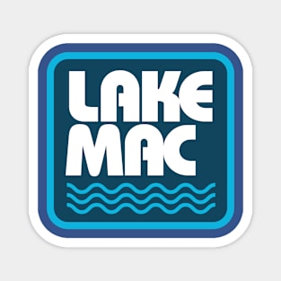 Lake Mac Blue Magnet